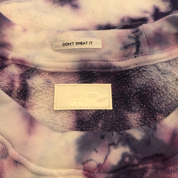 Mother The Square Tie Dye Sweatshirt - Picture 7 of 8